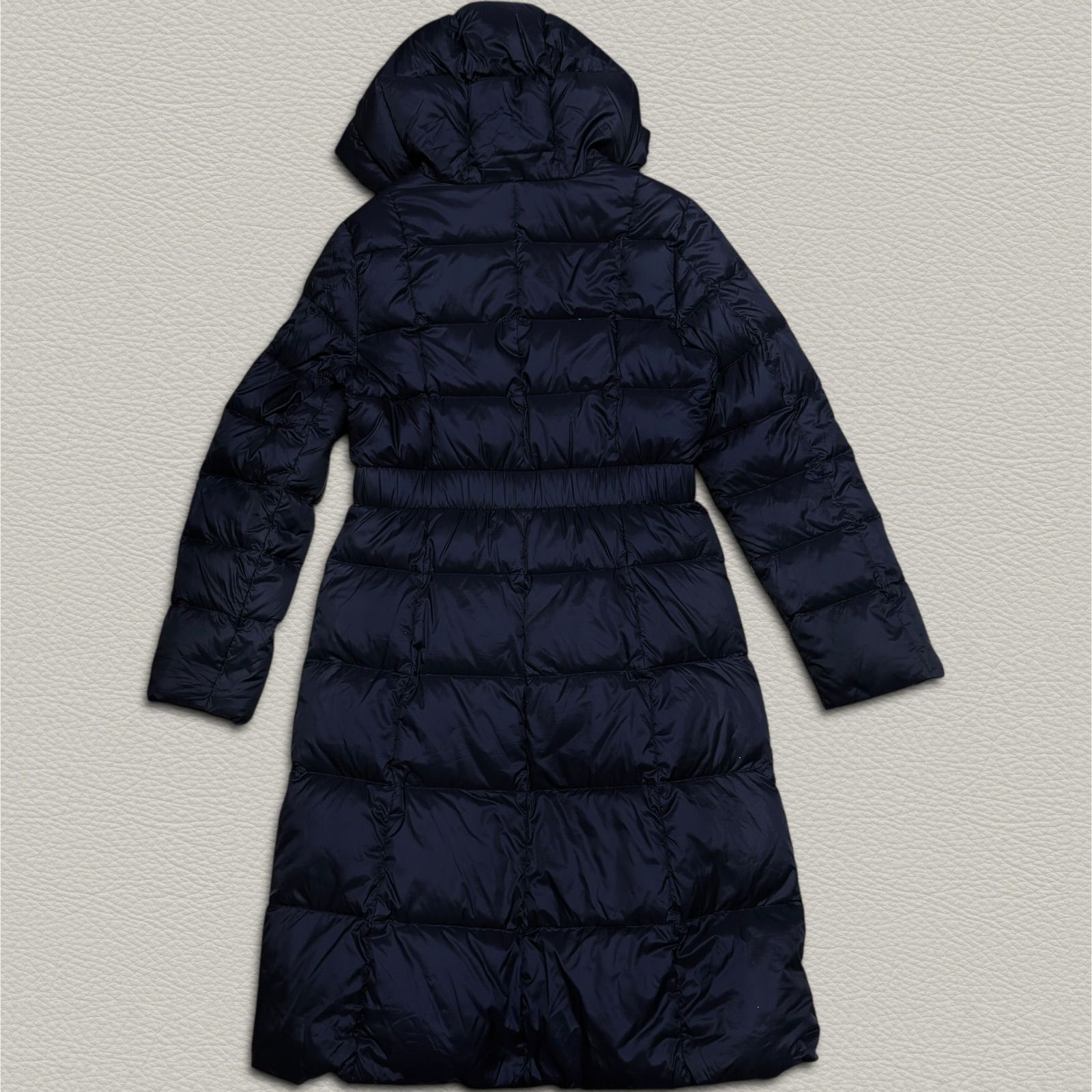 現行モデル】PLST リモンタダウンロングコート S ネイビー プラステ