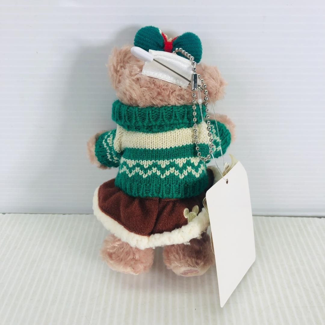 タグ付】 ダッフィー シェリーメイ ぬいぐるみバッジ クリスマス 2015
