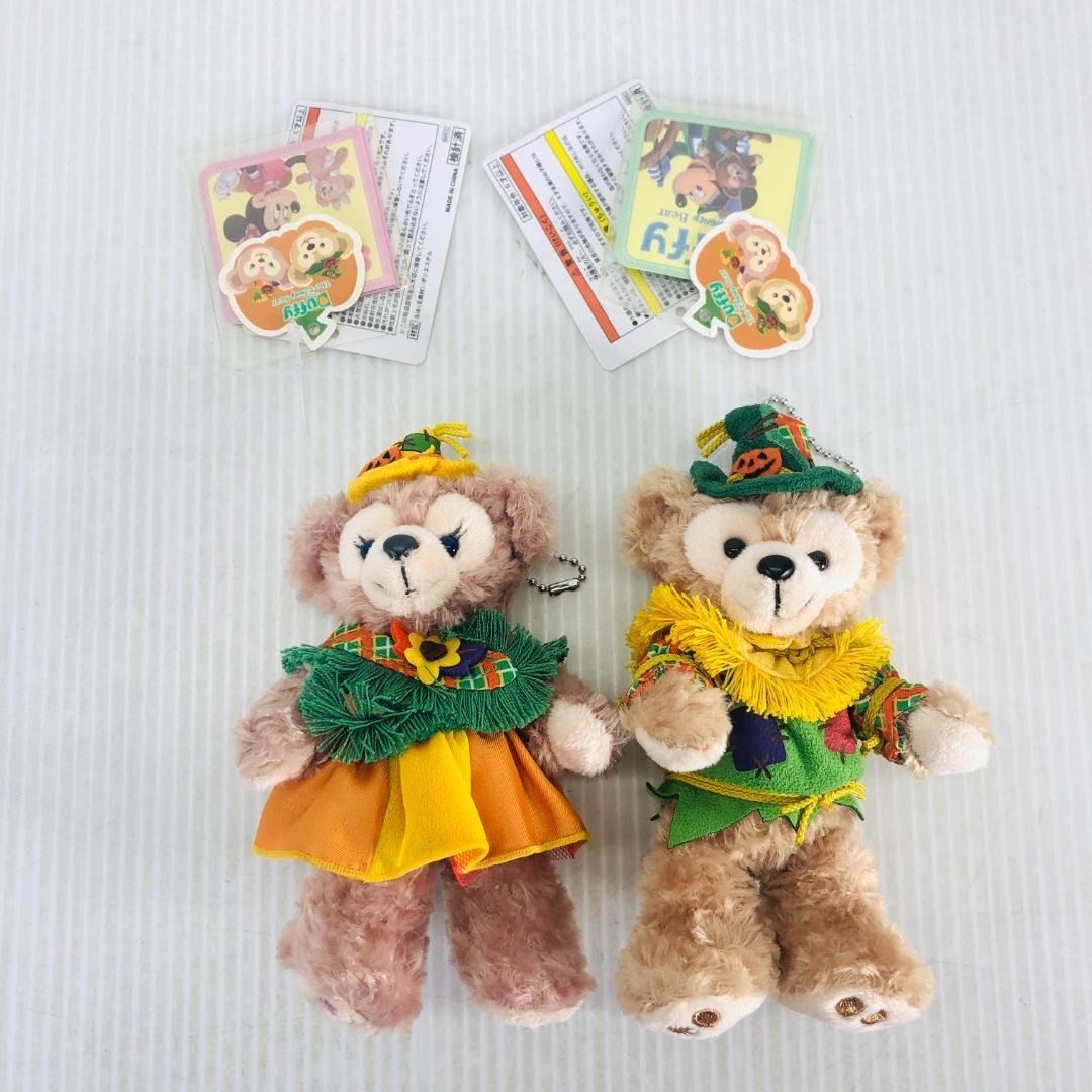 タグ付】 ダッフィー シェリーメイ ハロウィン 2014 ぬいぐるみバッジ