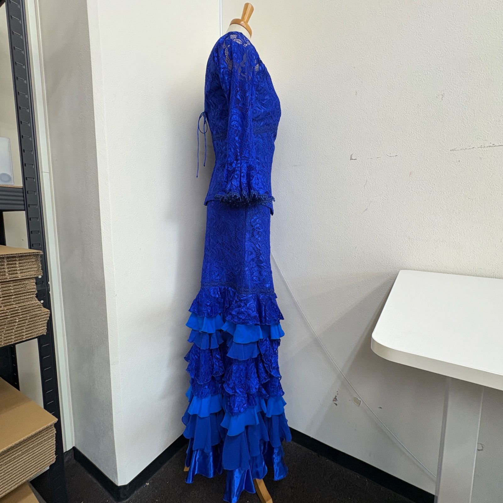 ソニアジョーンズ】フラメンコ衣装 ツーピース ブラウス フリル ソニアジョーンズ】フラメンコ衣装 ツーピース ブラウス フリル