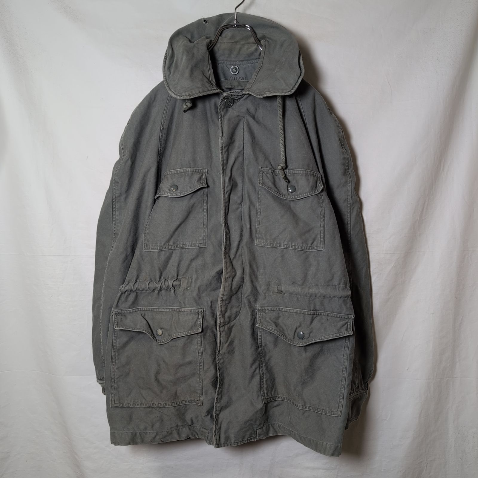 50s 黒タグ 実物 米軍 USAF ウール パイル ライナー ジャケット M-R 緑