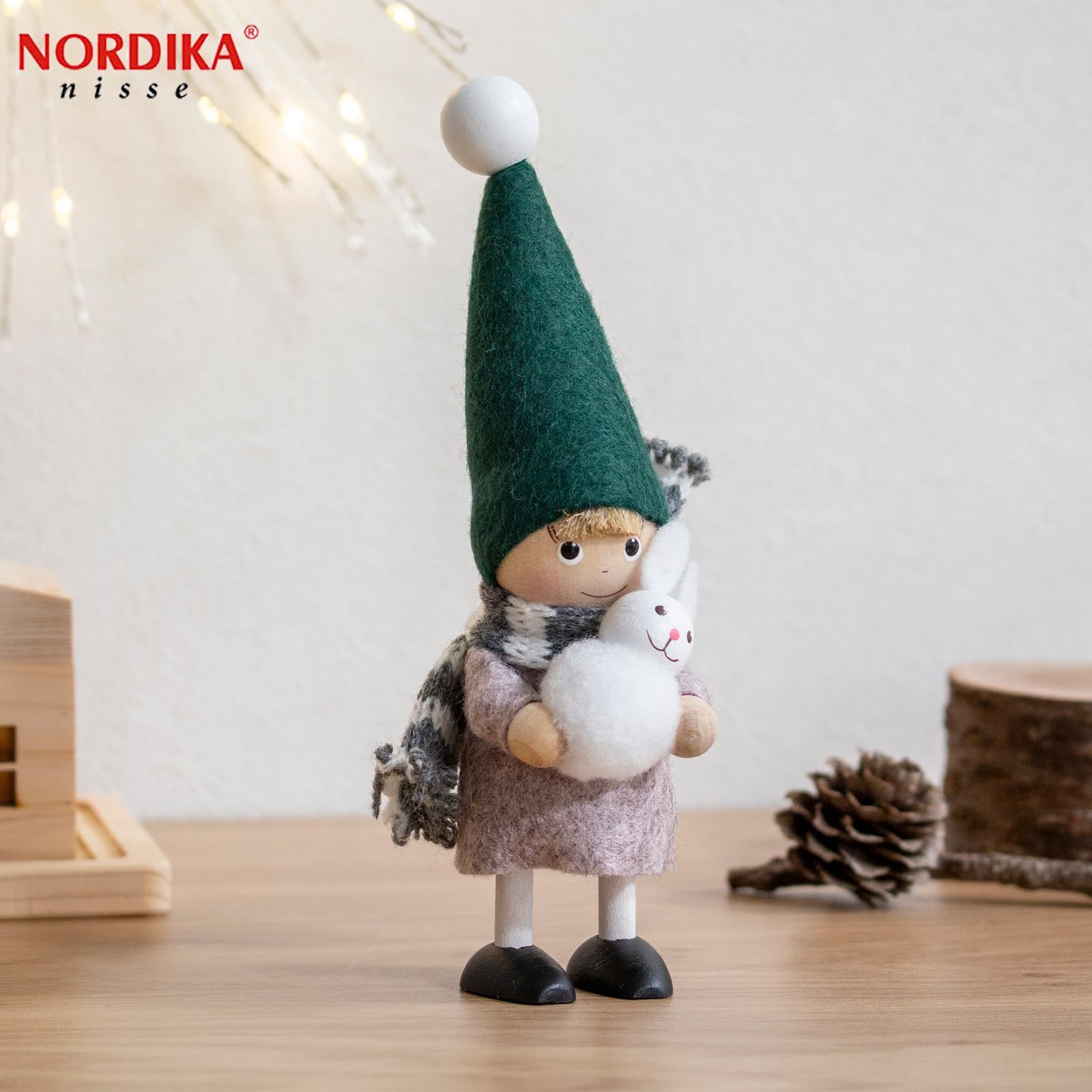 NORDIKA nisse ノルディカ ニッセ 良い クリスマス 木製人形 ウサギを