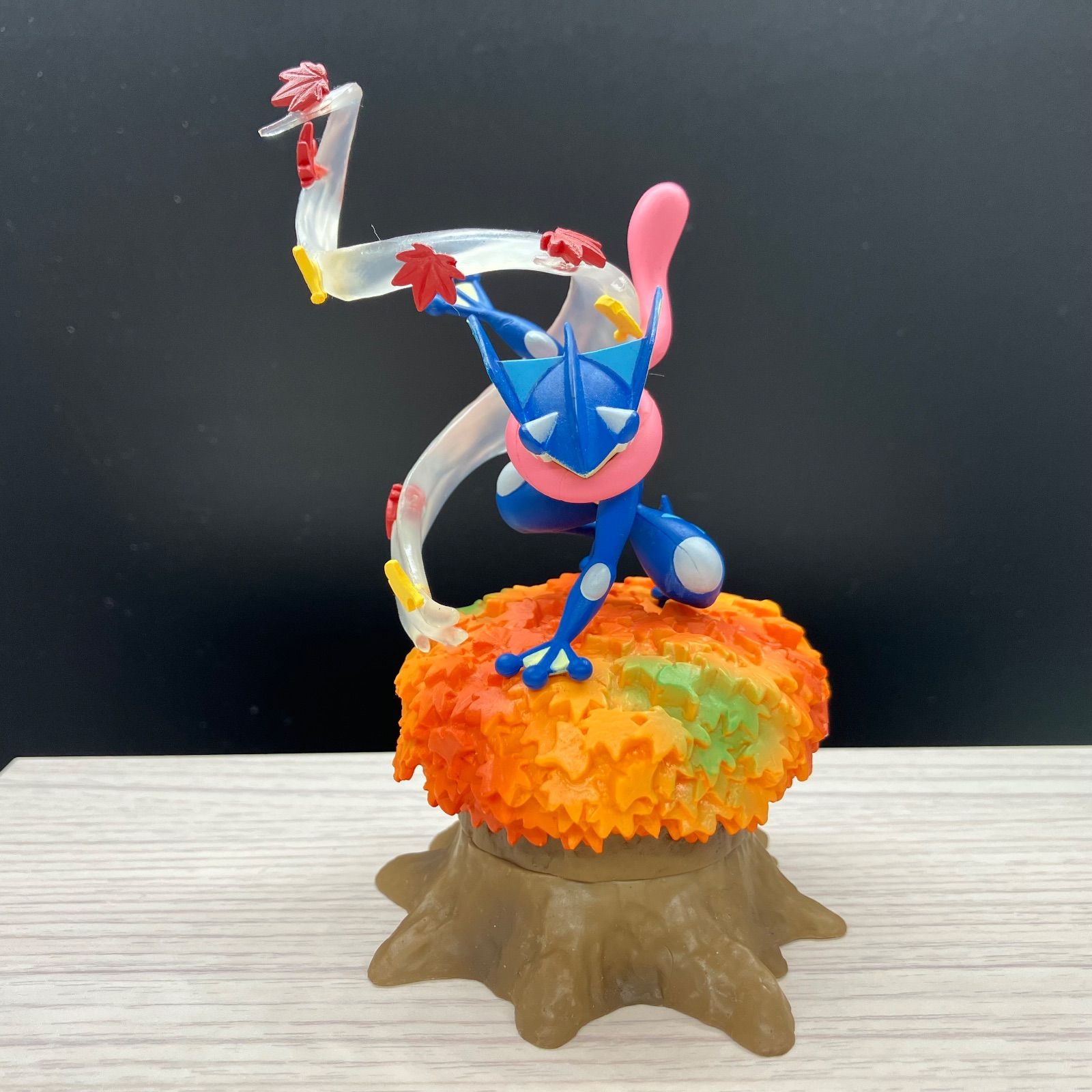 ゲッコウガ フィギュア 5体セット あつめて!かさねて!ポケモンの森5 あかねさす昼下がり ゲッコウガ 【A