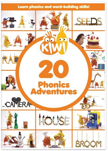 Kiwi 20 Phonics Adventures DVD Import