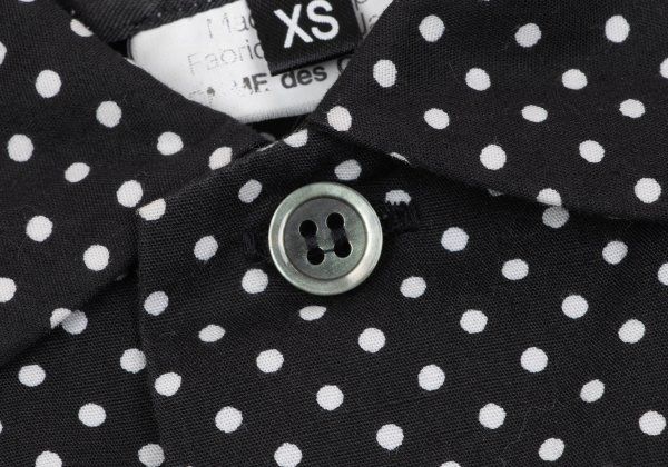 ブラックコムデギャルソンBLACK COMME des GARCONS ドットラウンド 