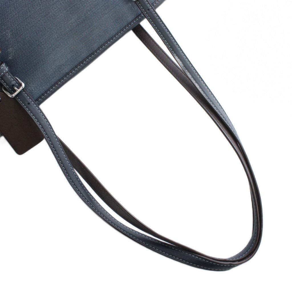 コーチ COACH トートバッグ ワンショルダー デニム キャンバス 配送