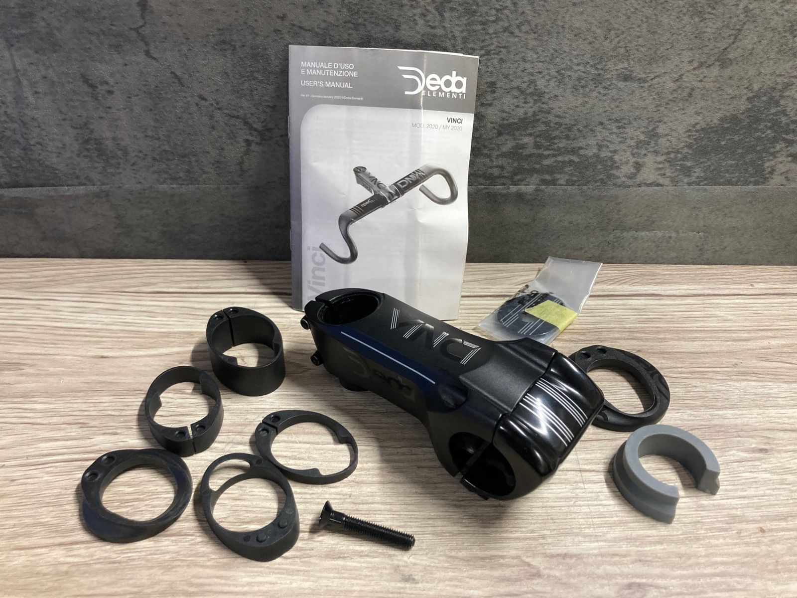 JR 991 デダ Deda ヴィンチ VINCI アルミ ステム 90 mm 73°