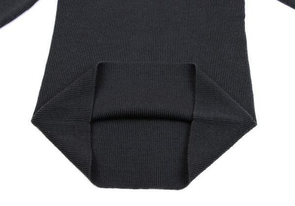 ワイズY's ウールハイネックニットセーター グレー3