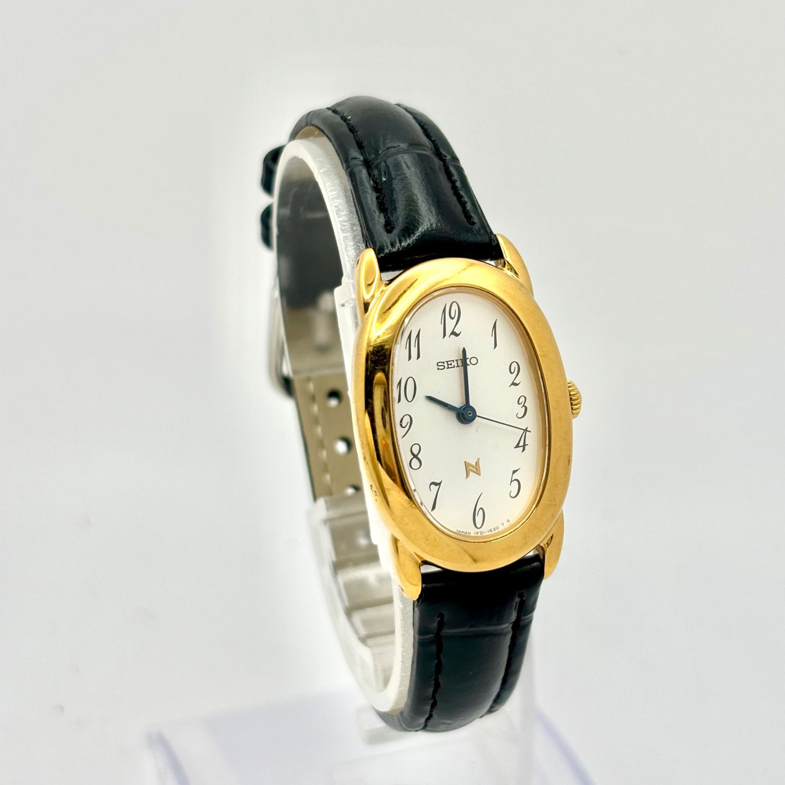 新品ベルト　美品　セイコー　1F21-5B70 ノイエ　レディース　時計　QZ SEIKO - 新品ベルト 美品 セイコー 1F21-5B70 ノイエ レディース 時計