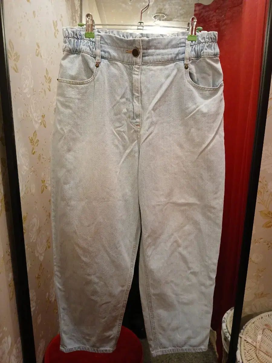 7|14 The HANDSOME ランバン LANVIN ウエスト後ろゴム デニム