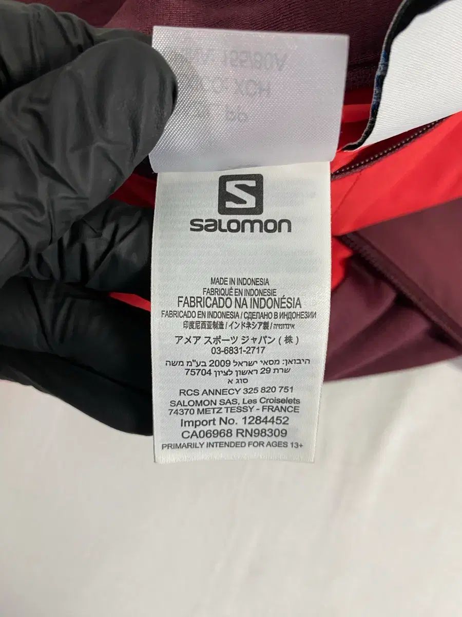 オーダーご相談下さい サロモン Salomon リバーシブル プリマロフト パーテックス 販売