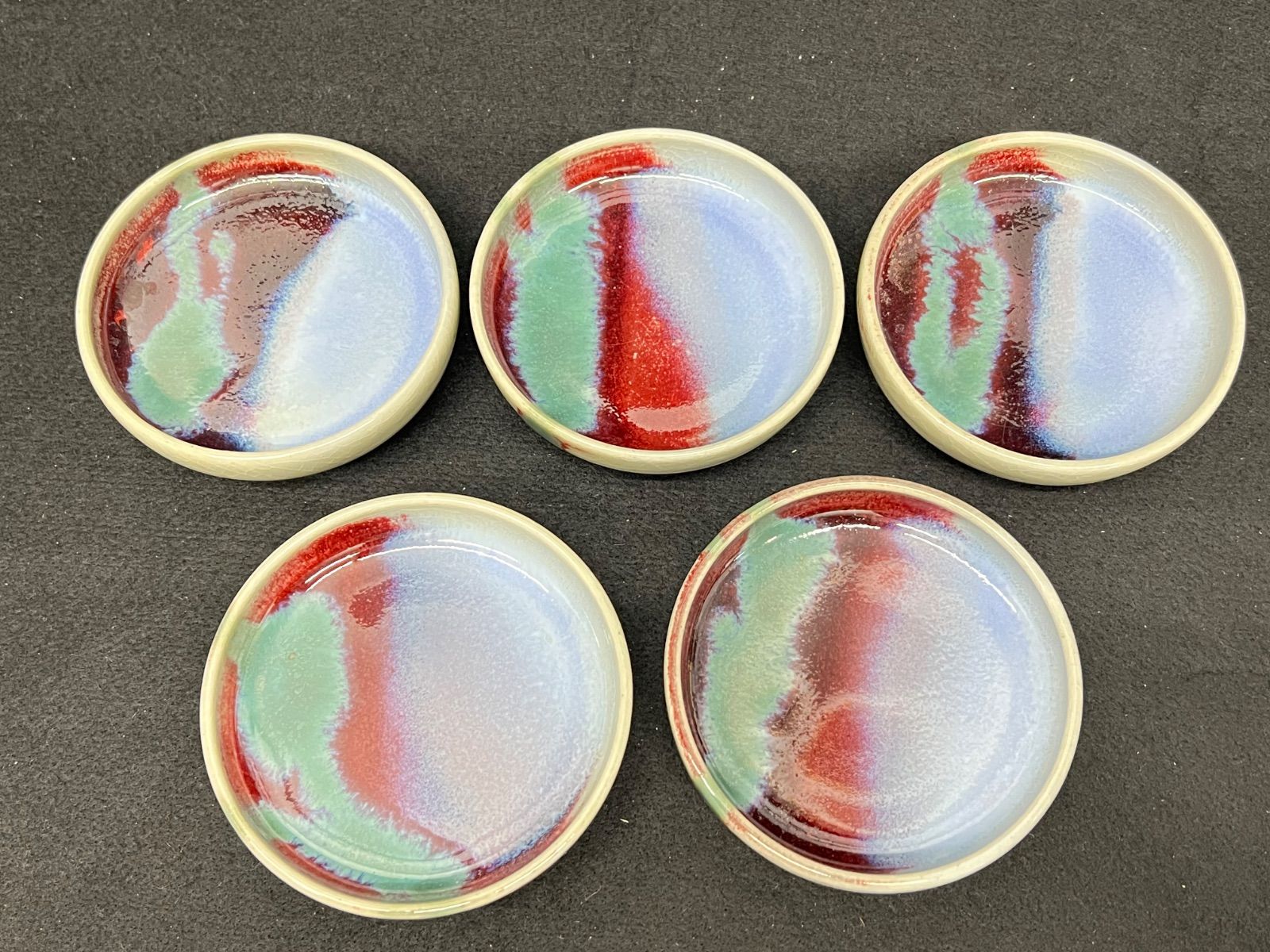 小皿 上神焼 不入 中森不入 鳥取県 皿 き