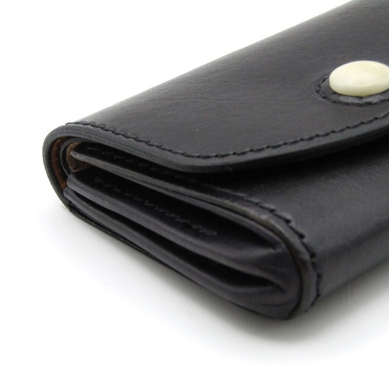 美品 Hans Oster ハンスオスター ミニ財布 purse 100w 手縫い 小銭入れ