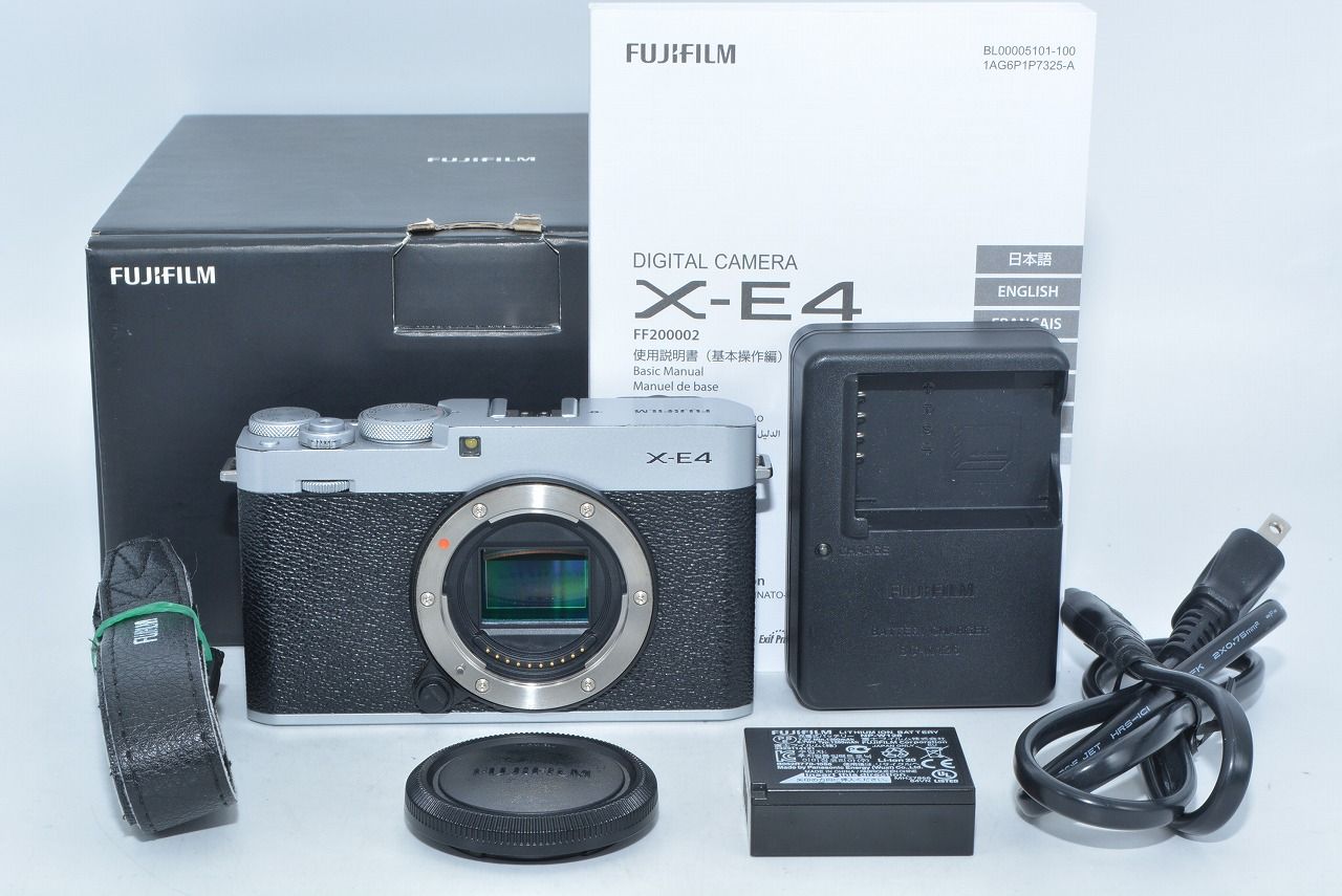 フジフィルム FUJIFILM X-E4 ボディ シルバー
