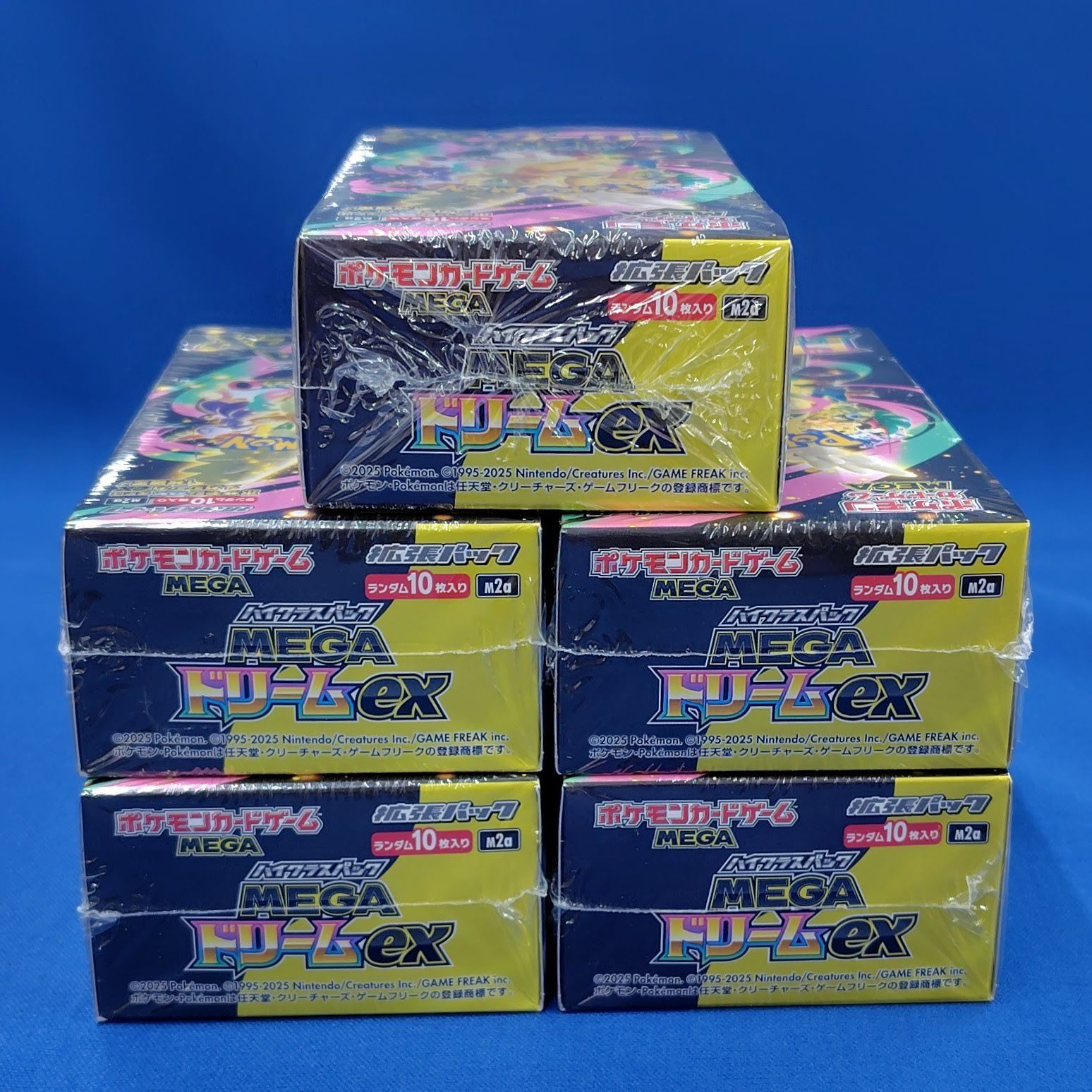 MEGAドリームex シュリンク付き5BOX☆ポケモンカードゲームMEGA(メガ