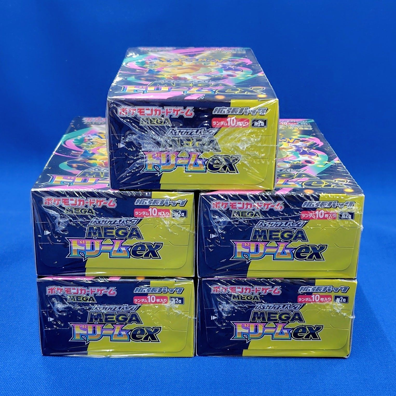 MEGAドリームex シュリンク付き5BOX☆ポケモンカードゲームMEGA(メガ