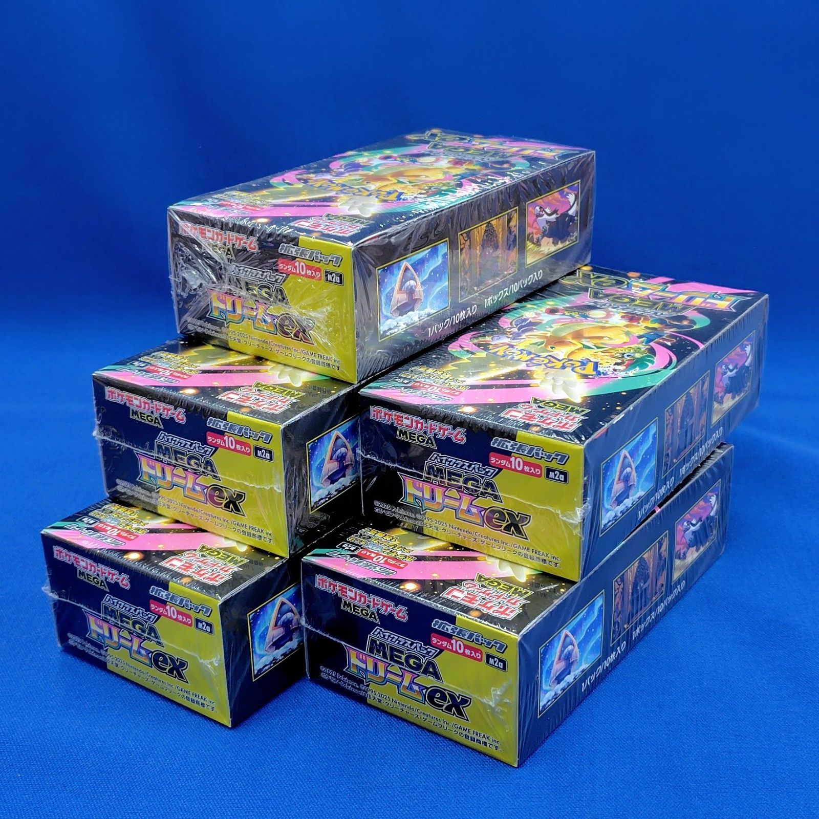 MEGAドリームex シュリンク付き5BOX☆ポケモンカードゲームMEGA(メガ