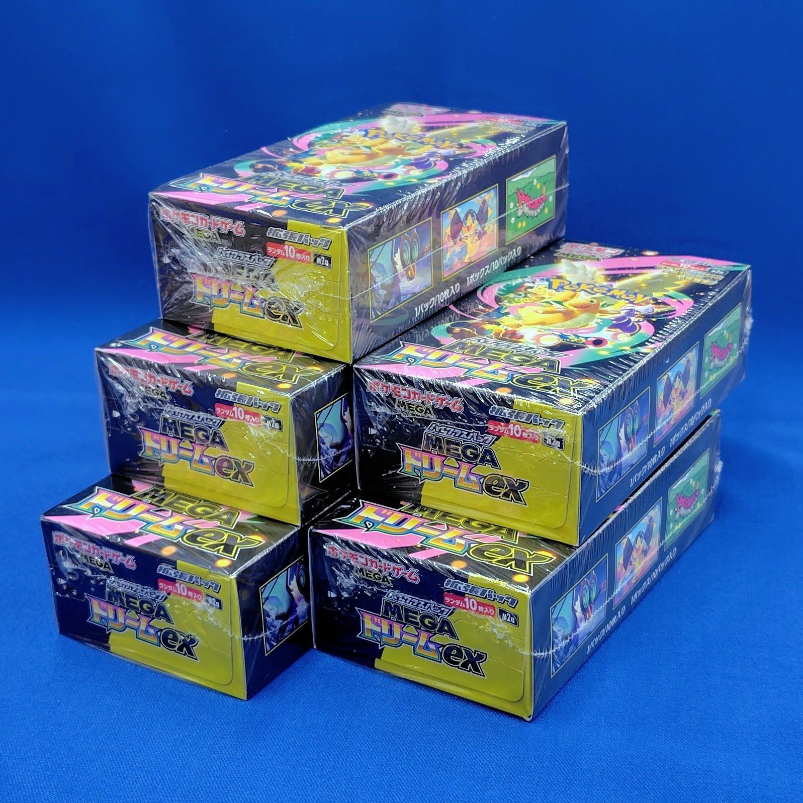 MEGAドリームex シュリンク付き5BOX☆ポケモンカードゲームMEGA(メガ