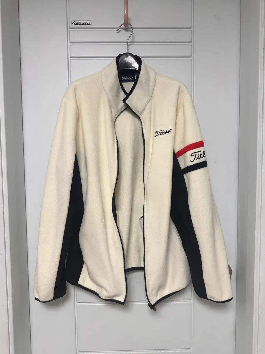 Titleist ジャケットメンズ ジップアップジャケット ホワイト 新品未使用 Titleist(タイトリスト) アイボリー 起毛 フリース ジャケット メンズ