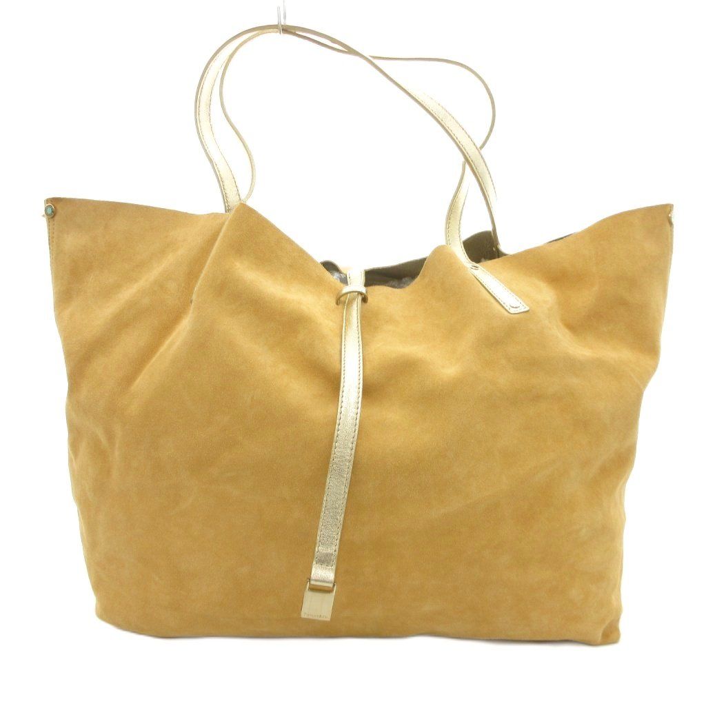 ティファニー TIFFANY & CO. メタリック リバーシブル トートバッグ