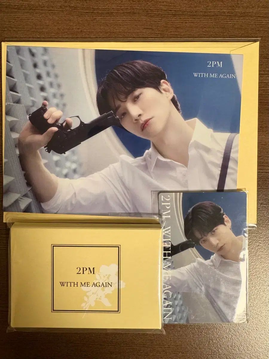 2PM with me again クリア フォトカード イ・ジュノ(LEE JUNHO) - メルカリ