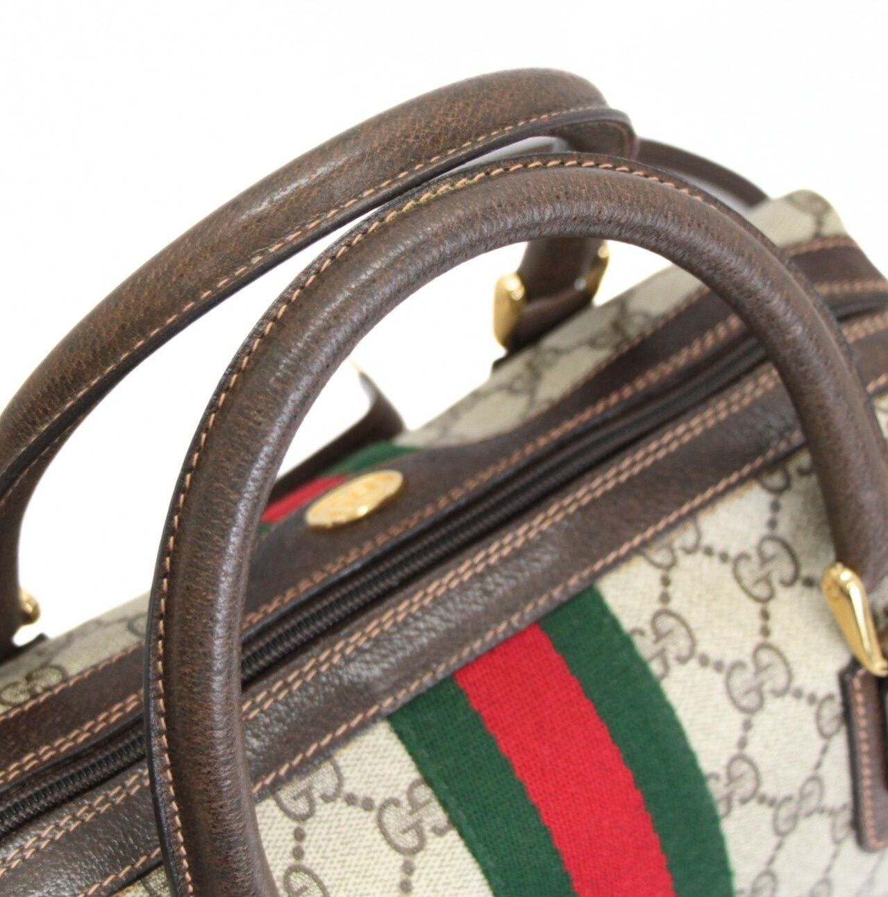 グッチ GUCCI オールドグッチ シェリーライン 2WAY ミニボストンバッグ