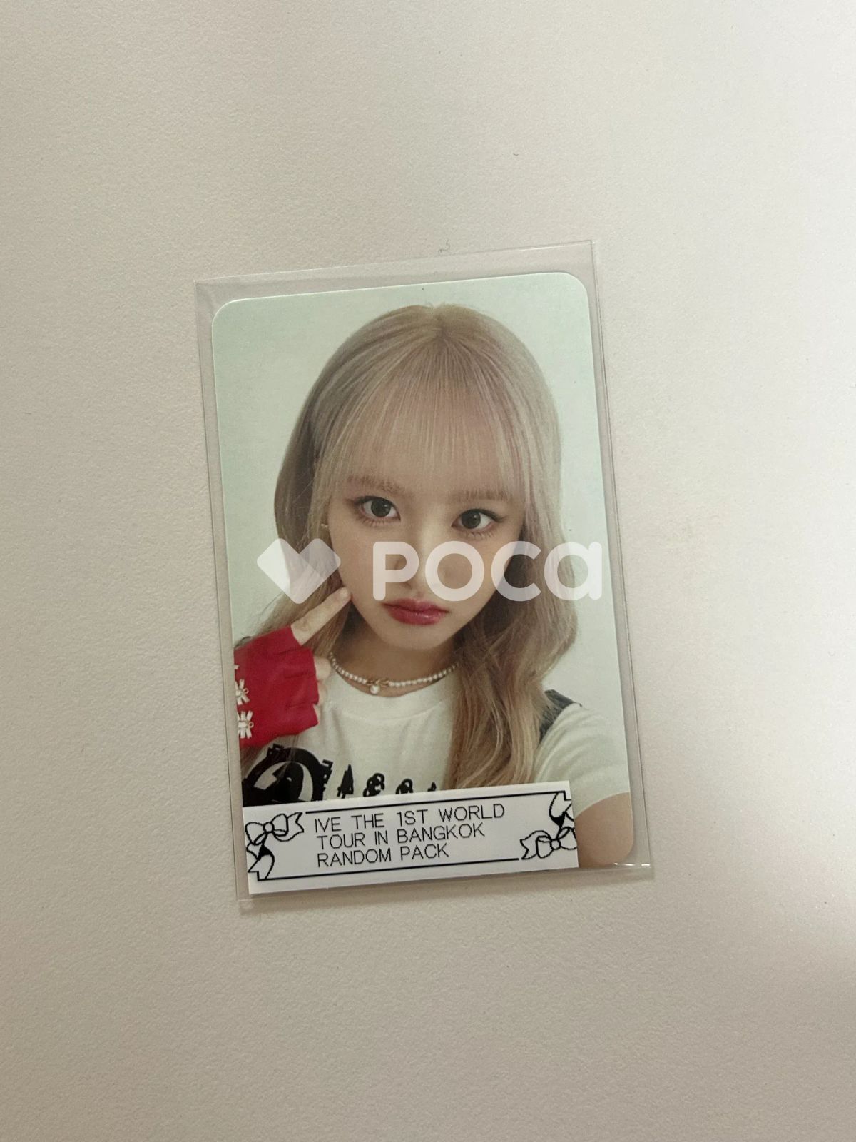 IVE リズ THE 1 ST WORLD TOUR SHOW WHAT I HAVE IN BANGKOK RANDOM PHOTOCARD PACK