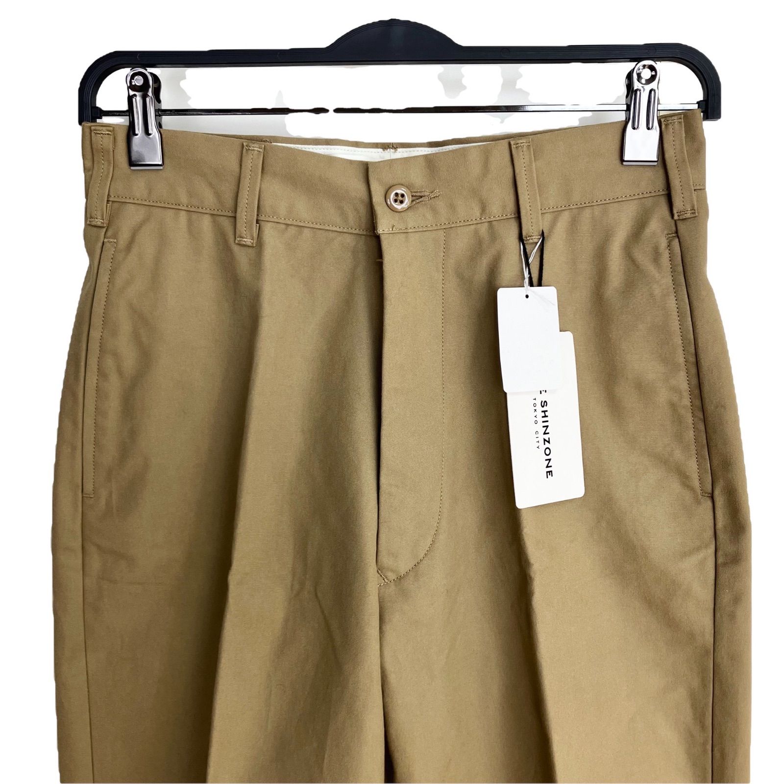 タグ付き未使用 THE SHINZONE HIGH WAIIST CHINO PANTS サイズ36