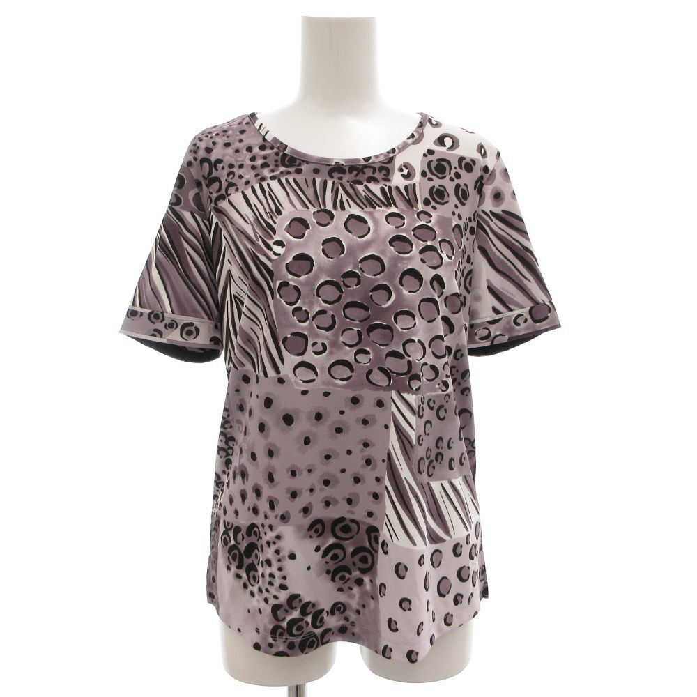 レオナール LEONARD スポーツ SPORT 半袖カットソー レオパード柄