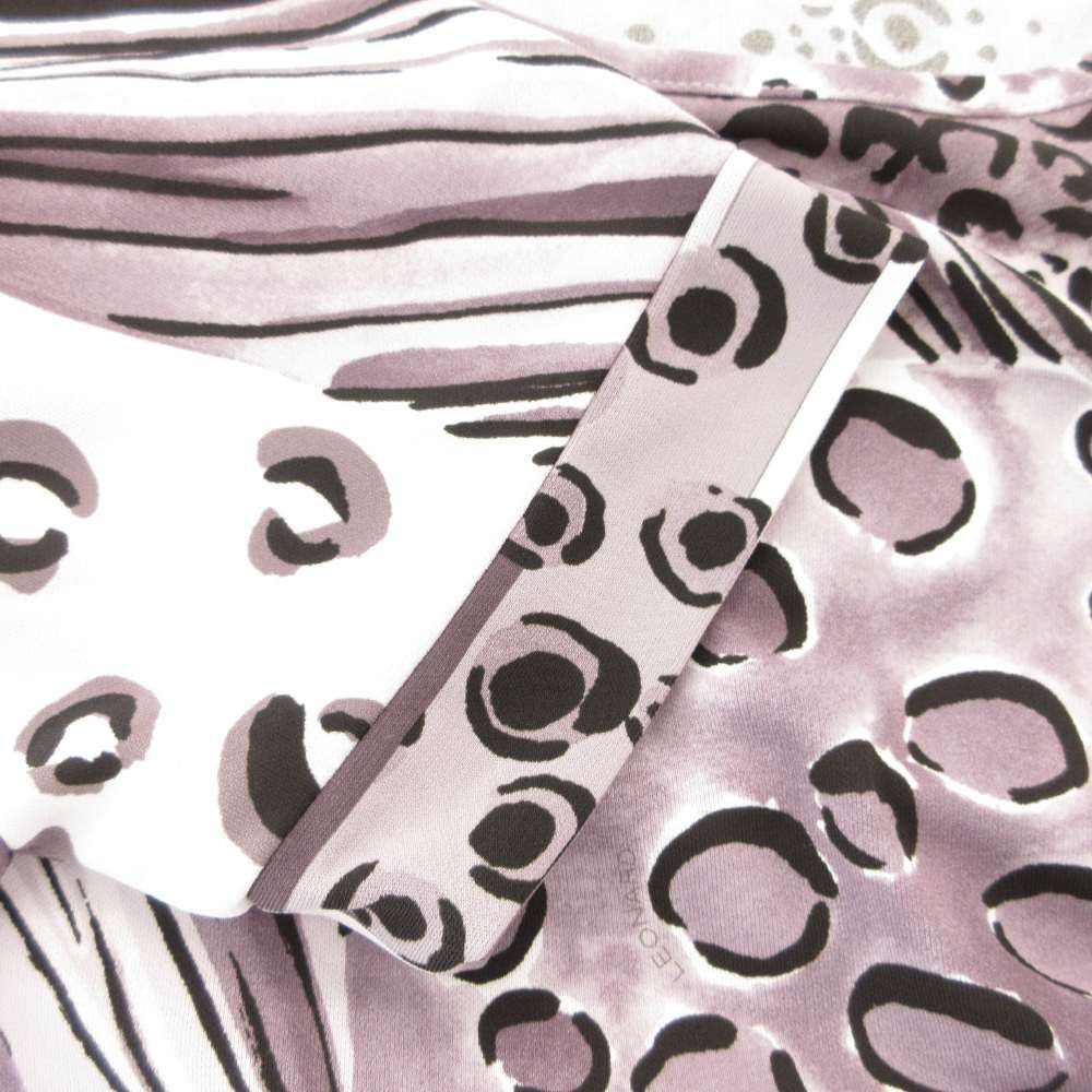 レオナール LEONARD スポーツ SPORT 半袖カットソー レオパード柄