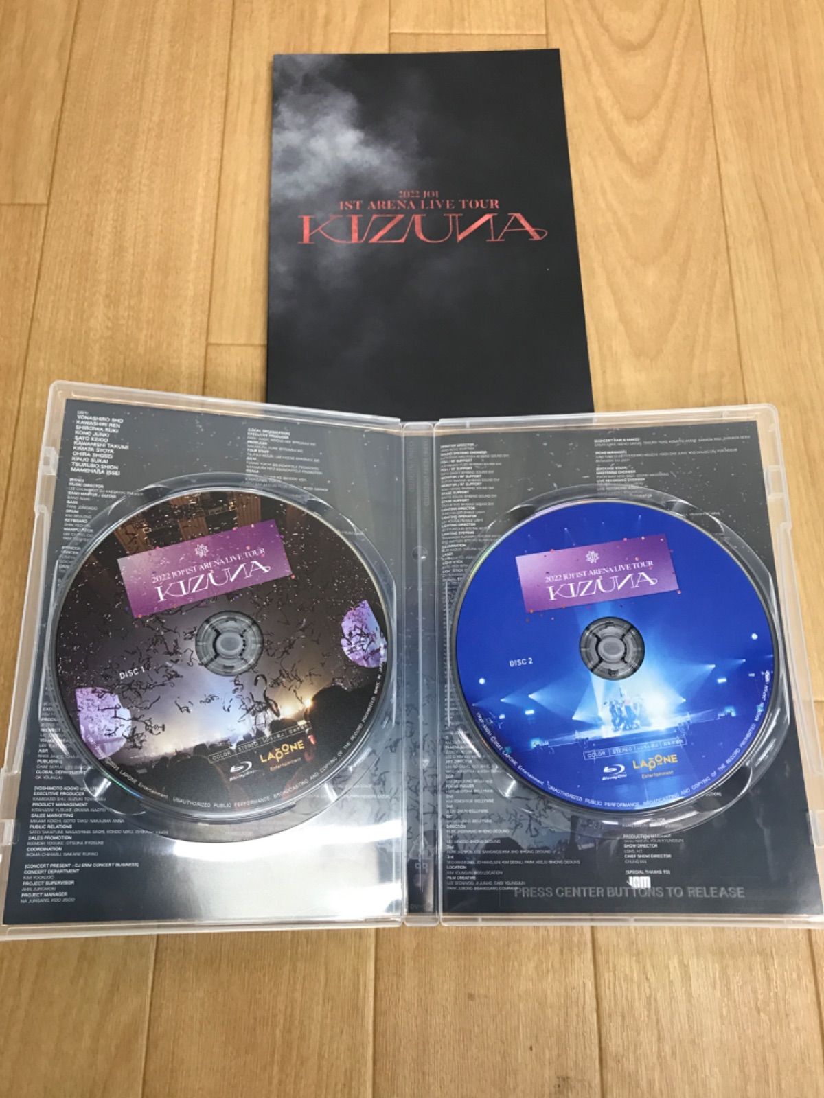 ☆【3点まとめ売り】JO1 DVD・Blu-ray starlight/未完成/kizuna《HO13B