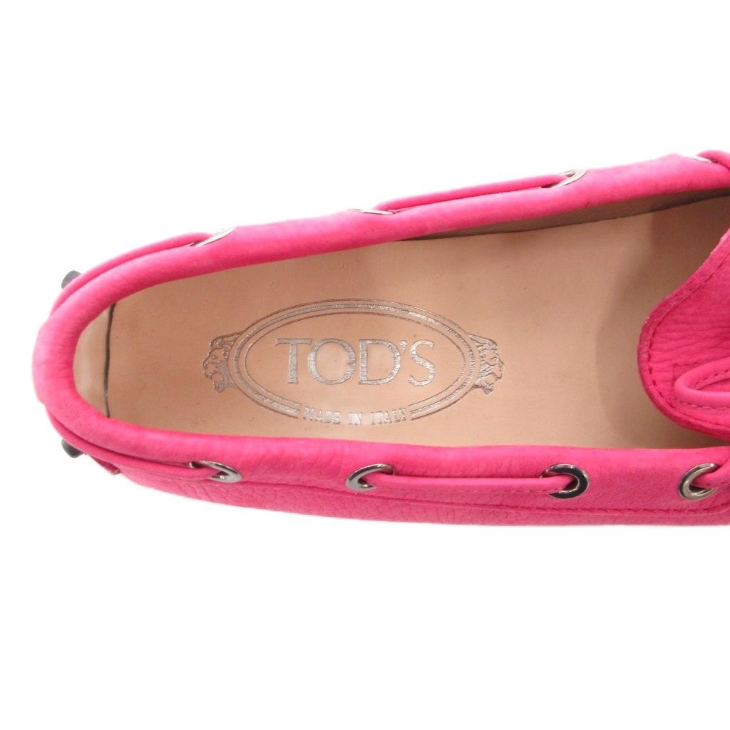 トッズ TOD'S ローファー ドライビングシューズ モカシン スエード
