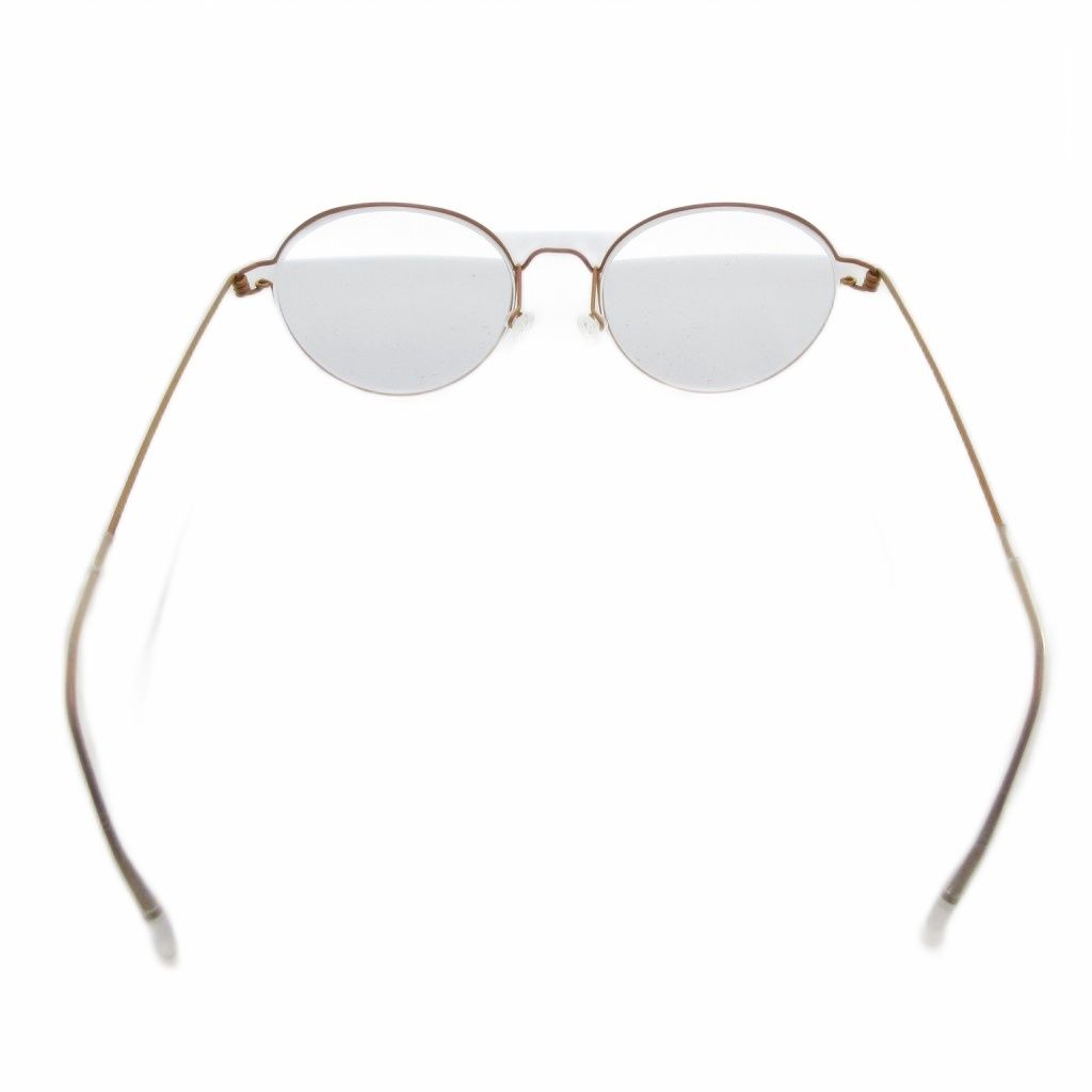 リンドバーグ RIM Panto 眼鏡 めがね アイウェア 度あり ピンク AE IBO 86