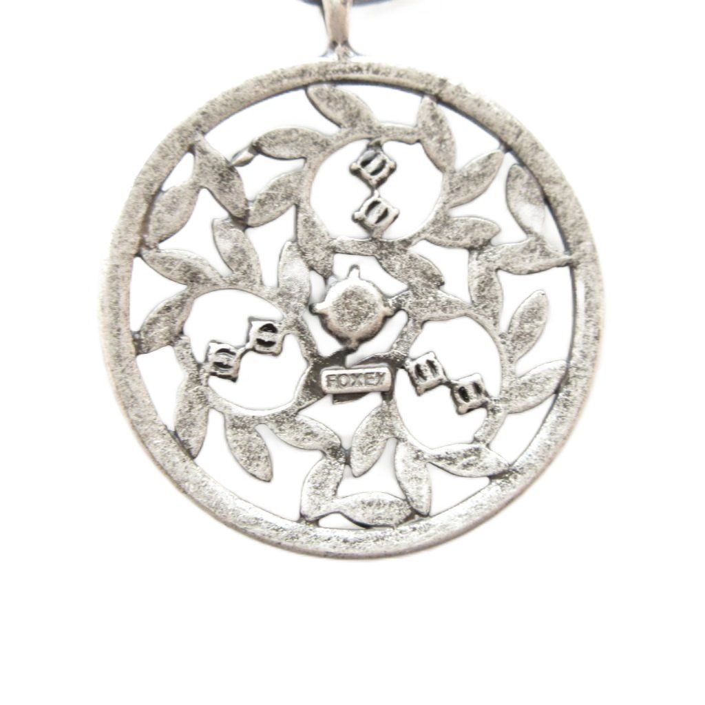 フォクシー FOXEY クリスタルムーンペンダント ネックレス ライン