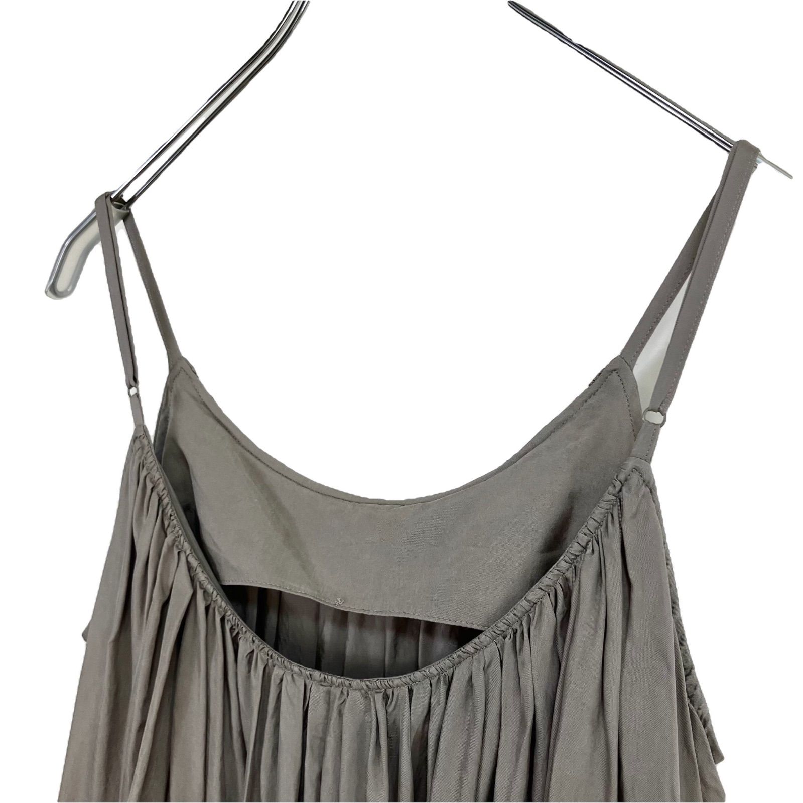 Drawing Numbers 2025SS キャミマキシドレス 38 グレージュ