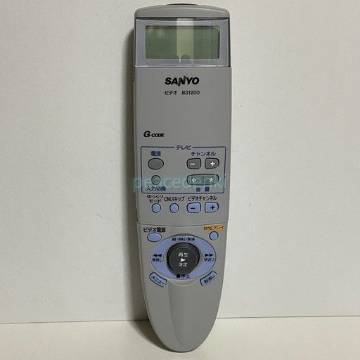 SANYO サンヨー ビデオ リモコン B 31200