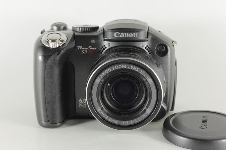 CANON キャノン PowerShot S3 IS PC1192 ブラック 3218200754 #20737 