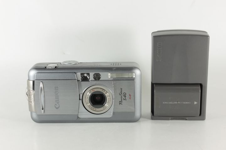 CANON キャノン PowerShot S40 PC1016 シルバー 1B1200082 #20730