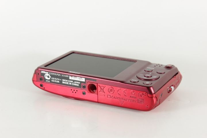 NIKON ニコン COOLPIX S3500 レッド 21017601 #20746 - メルカリ