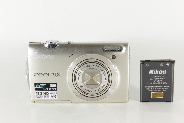 【動作品】Nikon ニコン COOLPIX S510 レトロコンデジ シルバー Amazon.com : Nikon COOLPIX S510 8 Megapixel Digital Camera