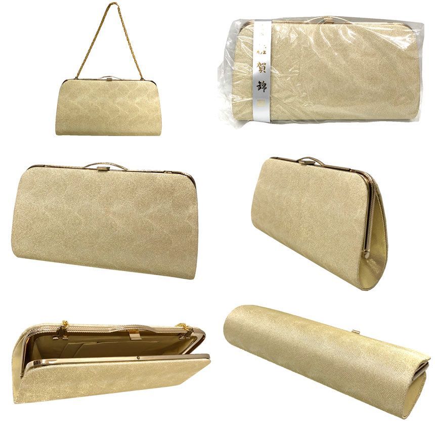 京やO 253 佐賀錦草履バッグ2点セット フォーマル 和装バッグ 着物バッグ 草履下駄履物 和洋兼用 着物にも洋服にも 正装用 黒留袖 色留袖 訪問着 附下 色無地 小紋 江戸小紋 オールシーズン対応 ♥