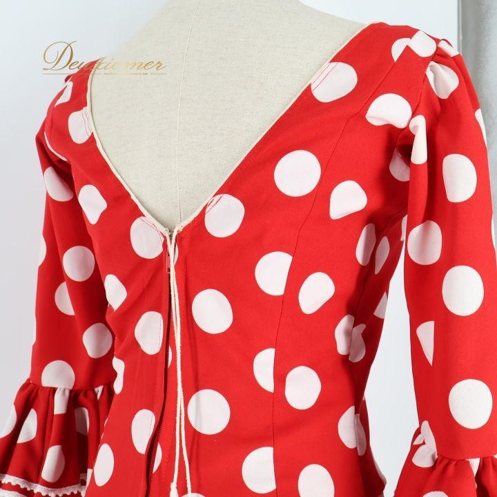 フラメンコ 衣装 バタデコーラ トップス スペイン製 ESPERANZA ROMERO