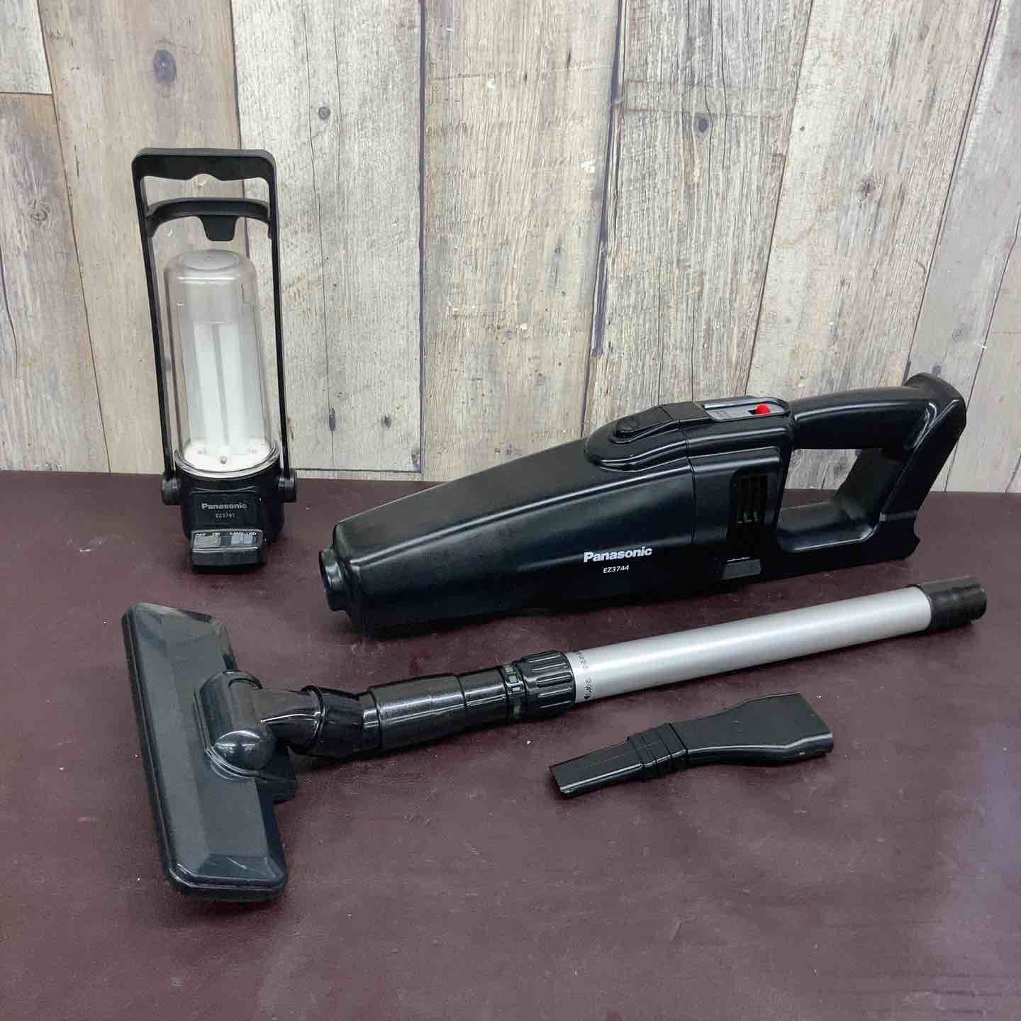 パナソニック Panasonic 14 4 V コードレスクリーナー ランタン 2点まとめ EZ 3744 3741