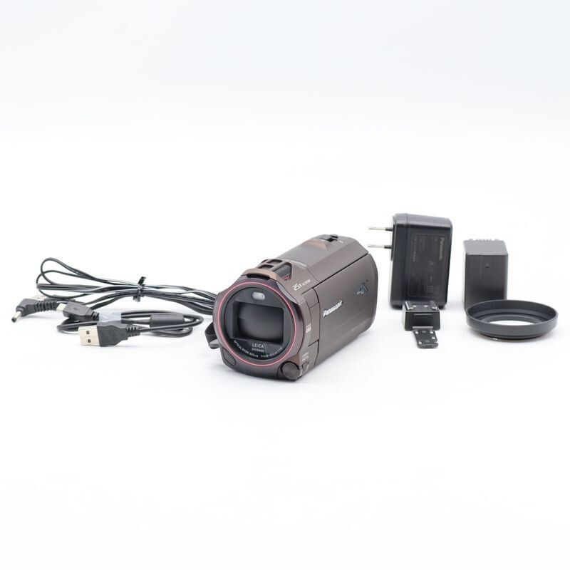 パナソニック 4 K ビデオカメラ VX 992 M 64 GB 光学20倍ズーム カカオブラウン HC-VX M-T