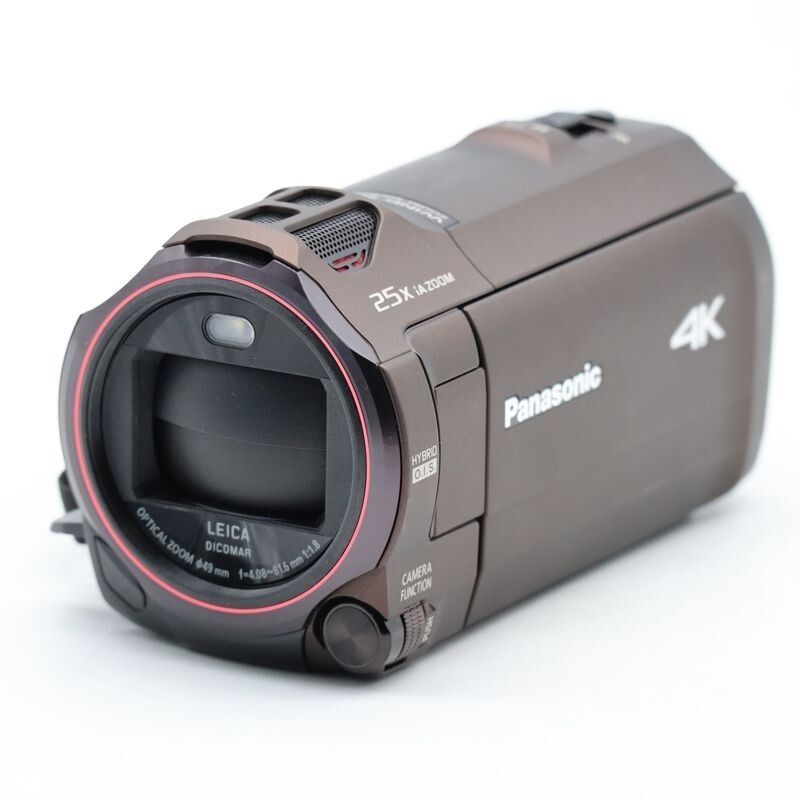 パナソニック 4 K ビデオカメラ VX 992 M 64 GB 光学20倍ズーム カカオブラウン HC T
