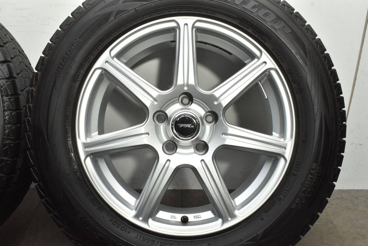 バリ溝】トップラン 17in 7J +45 PCD114.3 ウィンターマックスSJ8 225 バリ溝】トップラン 17in 7J +45 PCD114.3 ウィンターマックスSJ8 225