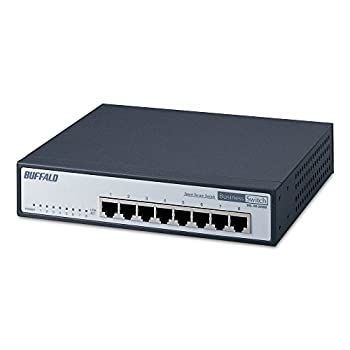 BUFFALO BSL-SS-2008MR レイヤー2スマートセキュアスイッチ RoHS対応