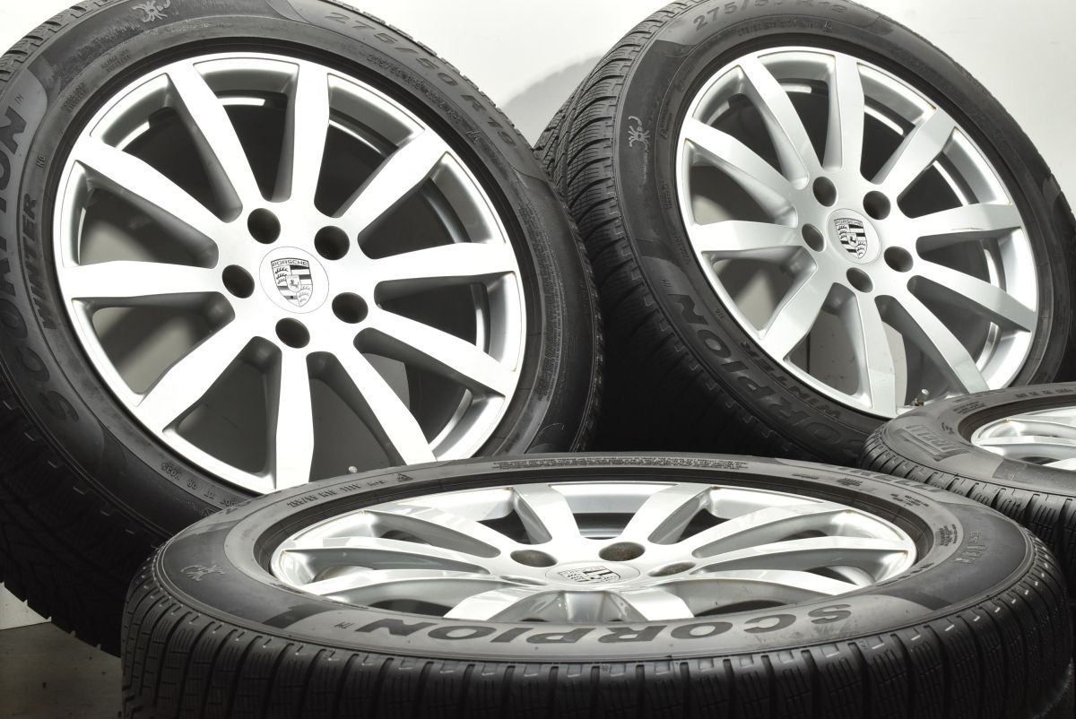バリ溝 ポルシェ E 3 K 9 Y カイエン 19 in 8 5 J 47 54 PCD 130 スコーピオンウィンター 255 55 R 275 50 承認タイヤ