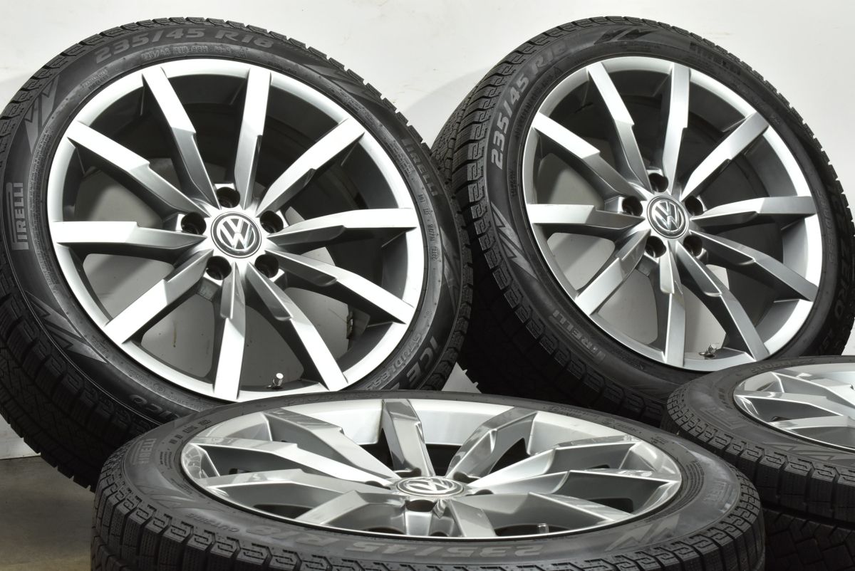 フォルクスワーゲン パサート 18 in 8 J 44 PCD 112 ピレリ アイスゼロアシンメトリコ 235 45 R 品番