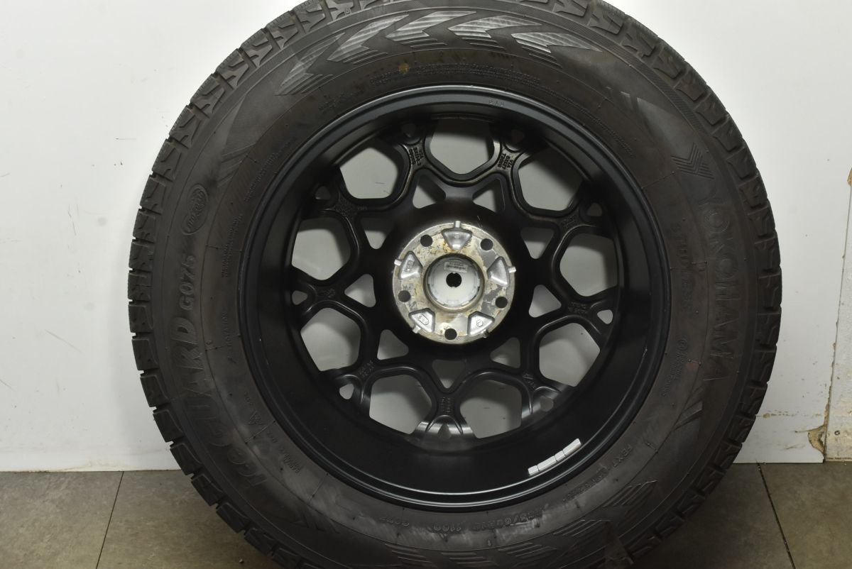  製 バリ溝 BRUT BR 55 18 in 8 J 43 PCD 127 ヨコハマ アイスガード G 075 265 60 R ジープ JEEP WK WL グランドチェロキー 18インチ タイヤ ホイールセット